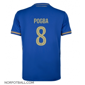 Billige Fotballdrakt AS Monaco Paul Pogba #8 Replika Bortedrakt 2025-26 Kortermet